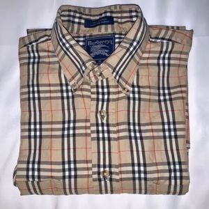 Burberry Classic Nova Check Plaid LongSleeve Shirt